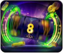 Tampilan slot Gates of Olympus dengan grafis HD dan animasi halus